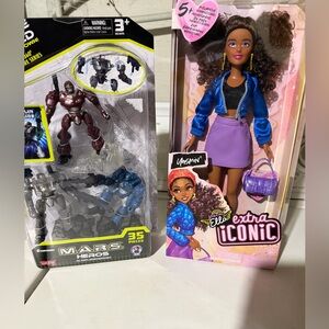 Yasmin Doll with Blue Jacket and Purple Skirt